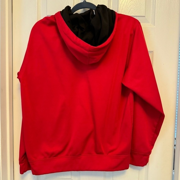 NC State Wolfpack Red Pullover Hoodie Sweatshirt Mens Sz M Medium Colosseum - Picture 8 of 8